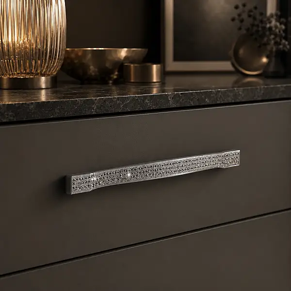 Bayraktar Safir Mobilya Kulbu Krom 224mm Kulp (B-34-224-18) - 1