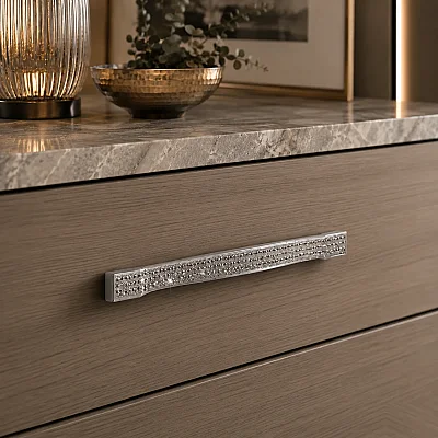 Bayraktar Safir Mobilya Kulbu Krom 224mm Kulp (B-34-224-18) - Bayraktar (1)