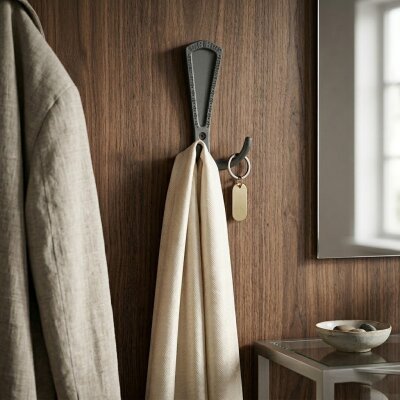 Bayraktar Verda Modeli Siyah Portmanto Askılık (20-08-02) - Bayraktar