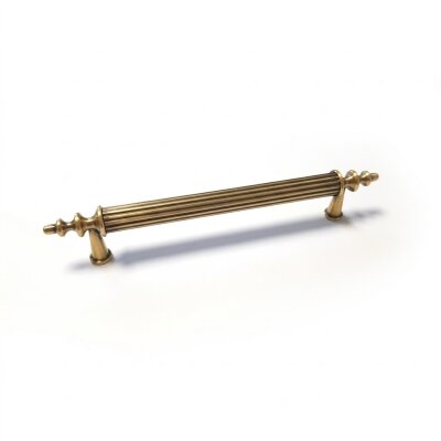 Bayraktar Yıldız Modeli Antik Sarı Kulp 192mm (B-38-192-91) - Bayraktar (1)