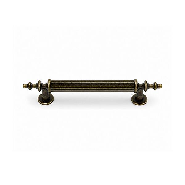 Bayraktar Yıldız Modeli Mobilya Kulbu Antik Sarı 96mm Kulp (B-38-96-91) - 2