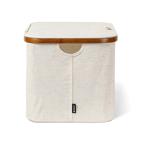 Bigso Bambu Saklama Sepeti Kapaklı 40x33x30 cm (Bİ 6983S0601-99) - 3
