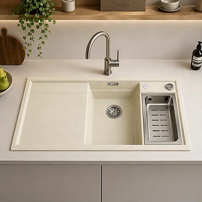 Blanco Axis 6S Jasmine Eviye (516878) - 1