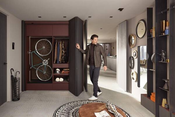 Blum Revego Pocket Sistemleri Revego Uno Revego Duo ile Gizli Dolap Kapakları - 1