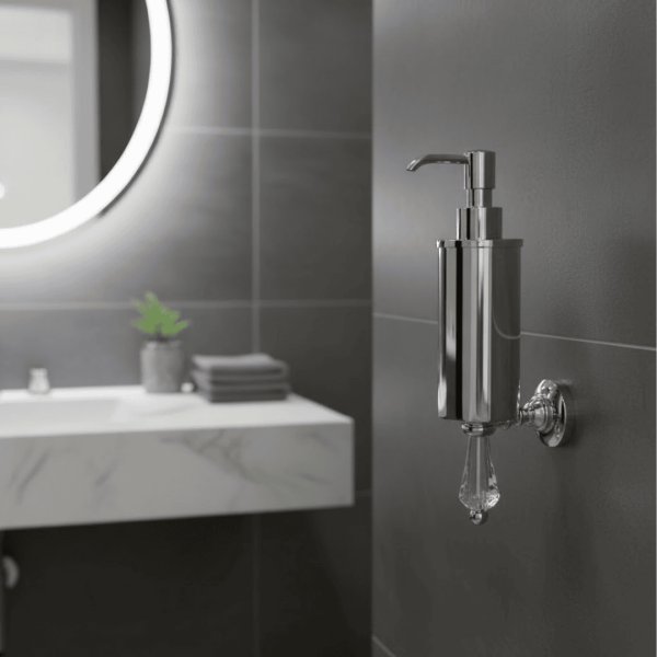 Boheme Duvara Monte Sıvı Sabunluk Krom Renk (A.13SC.BO01D/SL) - 1