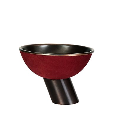 Bordo Top Ayaklı Kase 40 cm (AK.KKD0116) - Vitale