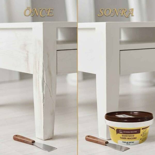 Borma - Wachs Parlak Beyaz Tamir Macunu (9010.200) - 3