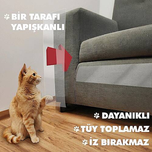 Boss Tape Çizilmeye Karşı Mobilya Koruyucu 100mm*10mt (BT-03036) - 3