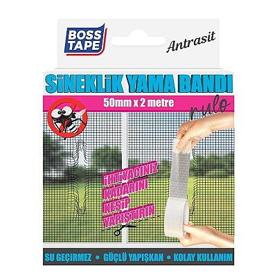 Boss Tape Sineklik Yama Rulo Bandı 50mm*2mt (BT-04023) - BOSS TAPE