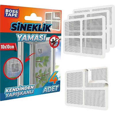 Boss Tape Sineklik Yaması 10*10 cm 4 adet (BT-04005) - BOSS TAPE (1)