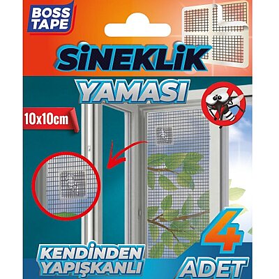 Boss Tape Sineklik Yaması 10*10 cm 4 adet (BT-04005) - BOSS TAPE
