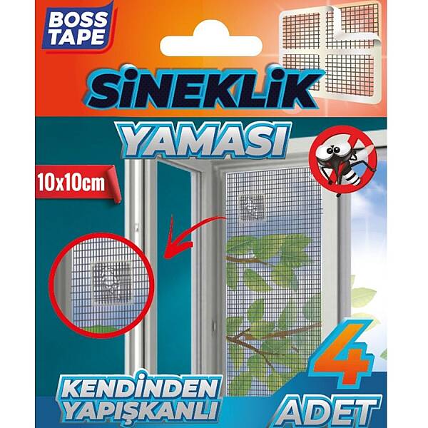 Boss Tape Sineklik Yaması 10*10 cm 4 adet (BT-04005) - 1