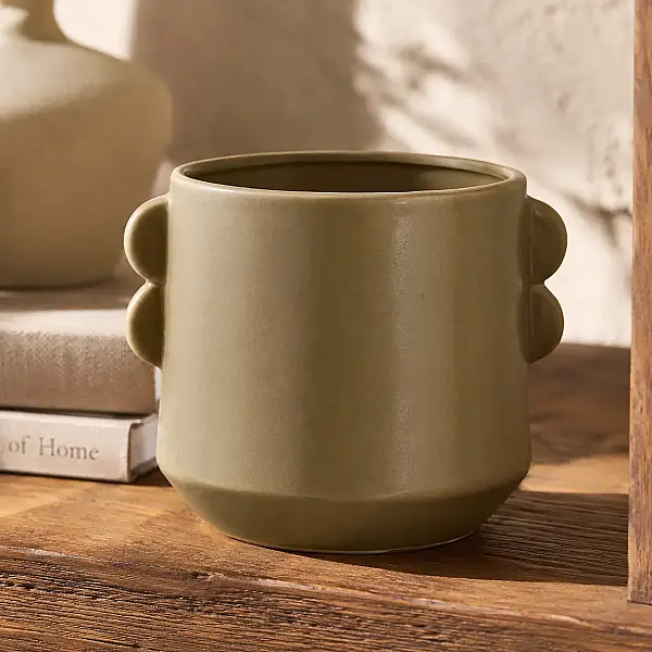 Büyük Kulaklı Saksı 16*13,5*13 cm (AK.JF095753100) - 1