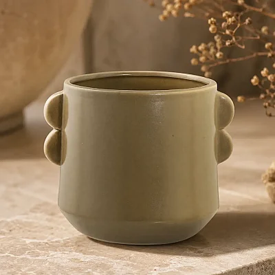 Büyük Kulaklı Saksı 16*13,5*13 cm (AK.JF095753100) - 5