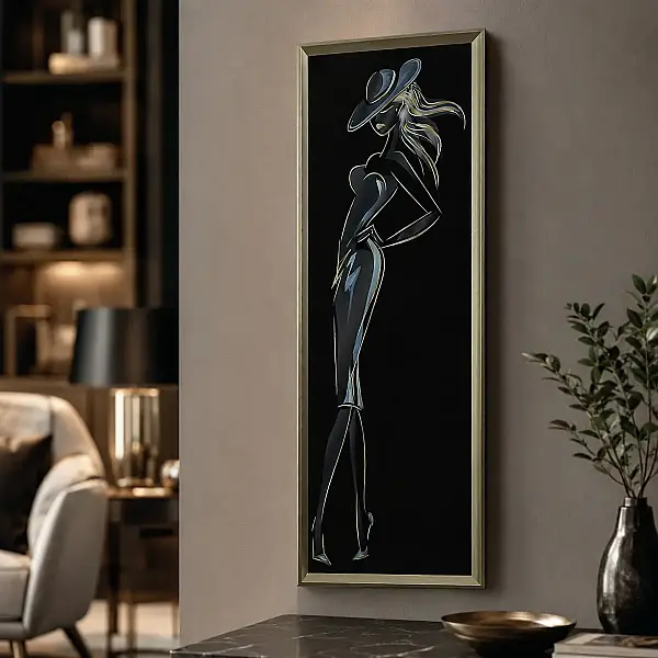 Cam Baskı Tablo 40*100 cm (AK.TBL0102-2) - 1