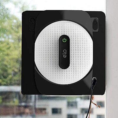 Cam Silme Robotu (Elo) | Kumandalı, Mobil Kontrol, Ultra Sessiz, 4 Sensör, Su Püskürtmeli (X8681) - Xenon Smart