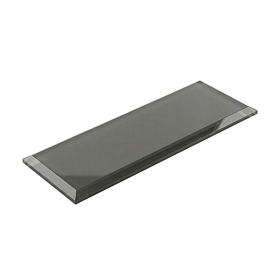 Cam Tepsi Gri (KBW-30002) - Vitale Banyo