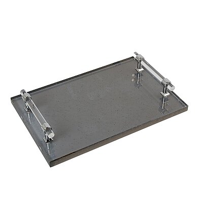 Vitale Cam Tepsi Gri (KBW40002) - Vitale Banyo