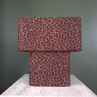 Camel Leopar Nubuk Abajur - 3