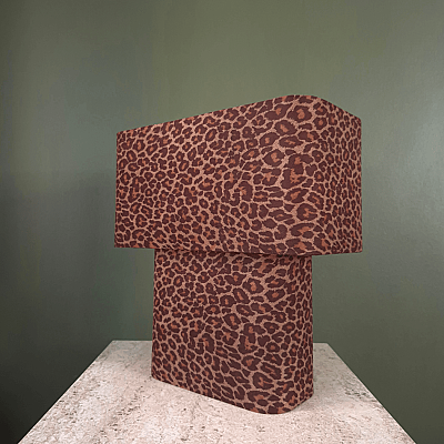 Camel Leopar Nubuk Abajur - 5