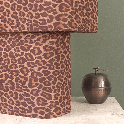 Camel Leopar Nubuk Abajur - 7