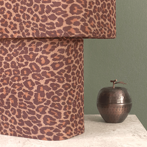 Camel Leopar Nubuk Abajur - 7