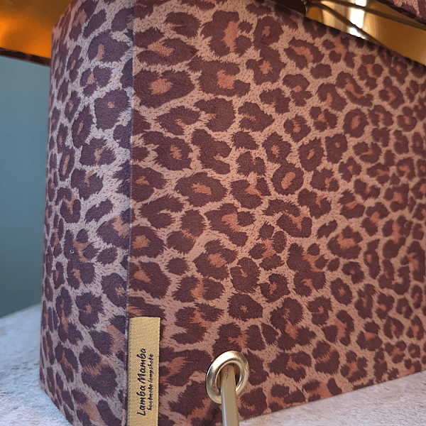Camel Leopar Nubuk Abajur - 8