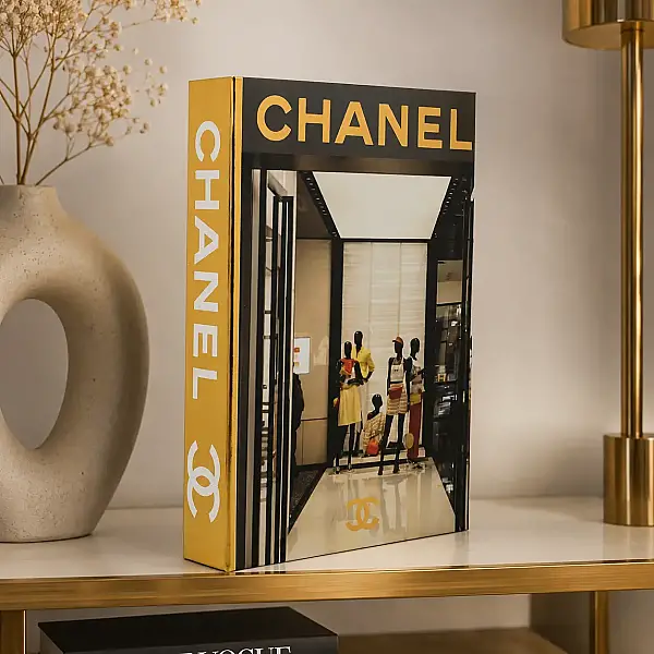 Chanel Mağaza Kitap Kutu (AK.NVR0072) - 5