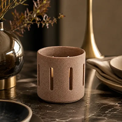 Çizgili Tealight 20*10 cm (AK.JFHZ1962170) - 4