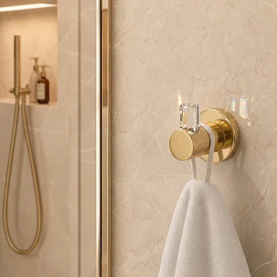 Gedy Concept Bornoz Askısı Gold Renk (A.1WC.86609/O) - 1