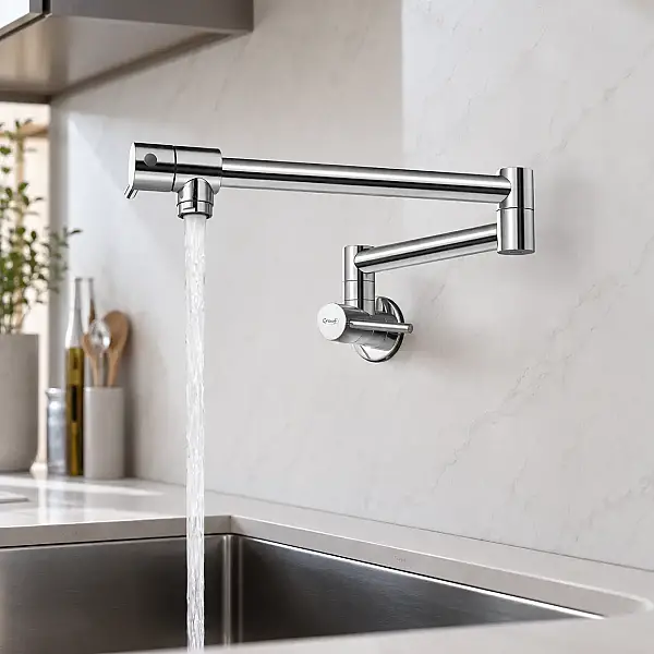 Crauf Acrobat 4010 Pvd Krom Renk Eviye Bataryası (230.4419.4010.24) - 1