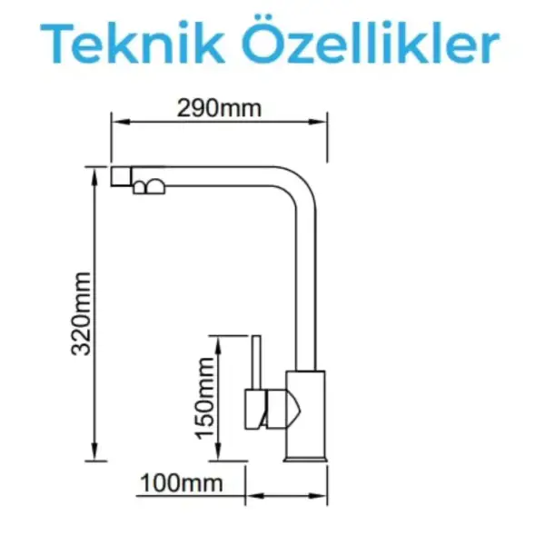 Crauf Attivo 4065 Purification Pvd Bakır Arıtmalı Eviye Bataryası (230.4424.4065.24) - 2