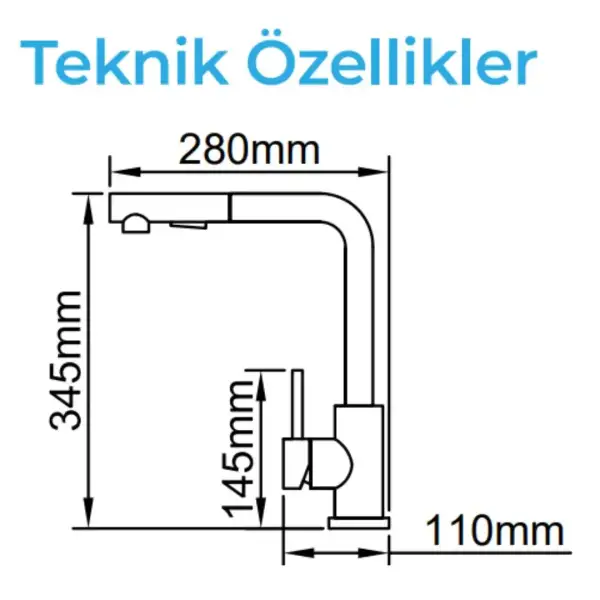 Crauf Attivo 4070 Pvd Bakır Eviye Bataryası (230.4424.4070.24) - 2