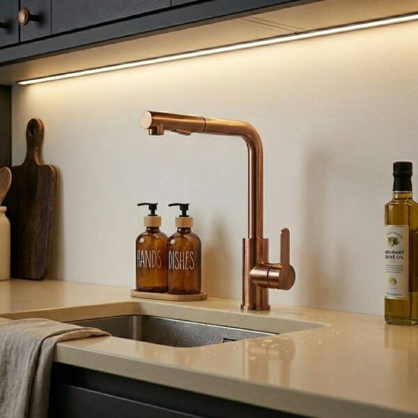 Crauf Attivo 4070 Pvd Bakır Eviye Bataryası (230.4424.4070.24) - 1