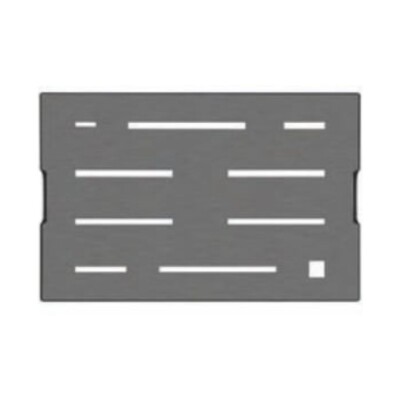 Crauf Tamamlayıcı Eviye Bıçaklık Füme/Antrasit Renk (937.1422.1933.25) - Crauf