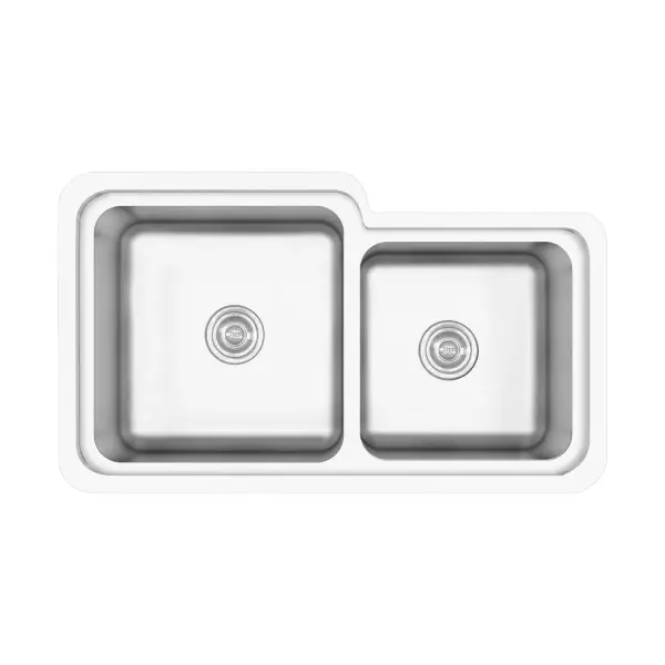 Crauf Lavello 3078 Mat Inox İkiz Eviye (537.1421.3078.24) - 1