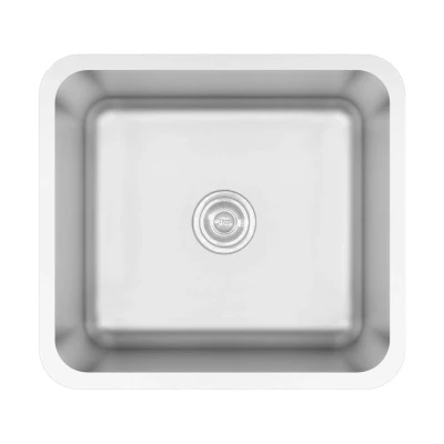 Crauf Lavello 3050 Tezgah Altı Mat Inox Renk Çelik Eviye (530.1421.3050.24) - 1