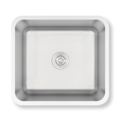 Crauf Lavello 3040 Tezgah Altı Çelik Eviye Mat Inox Renk (530.1421.3040.24) - 1