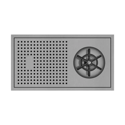 Crauf Lusso 1030 Eviye Mat Gri Renk (531.1425.1030.24) - 1