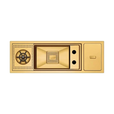 Crauf Lusso 1035 Eviye Pvd Altın Renk (531.1423.1035.24) - 1