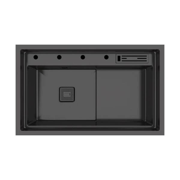 Crauf Lusso 1055 Pvd Eviye Takım Füme Renk (531.1422.1055.24) - 1