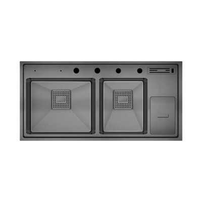 Crauf Lusso 1065 Pvd Eviye Takımı Füme Renk (537.1422.1065.24) - 1