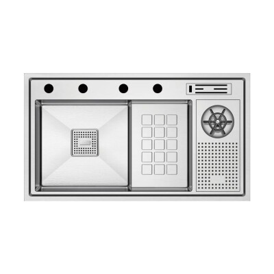 Crauf Lusso 1071 Eviye Takımı Inox Renk (531.1420.1071.24) - 1
