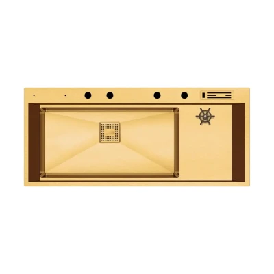 Crauf Lusso 1080 Pvd Eviye Takımı Altın Renk (531.1423.1080.24) - 1
