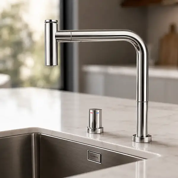 Crauf Lusso 4030 Eviye Bataryası Çelik (230.4420.4030.24) - 1