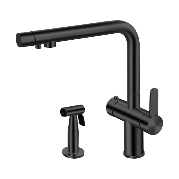 Crauf Lusso 4040 Purification Pvd Füme Arıtmalı Eviye Bataryası (230.4422.4040.24) - 1
