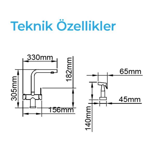 Crauf Lusso 4045 Çelik Eviye Bataryası (230.4420.4045.24) - 2