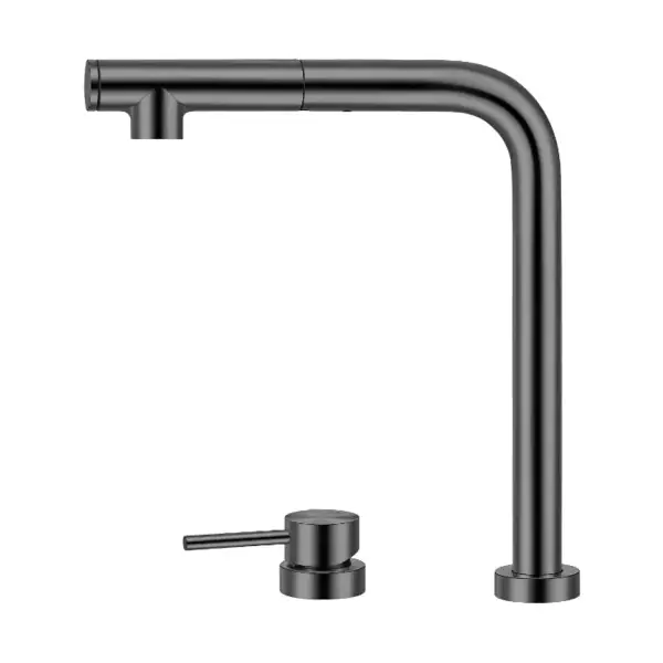 Crauf Ocean 4080 Pvd Füme Spiralli Eviye Bataryası Asansörlü (230.4422.4080.24) - 1