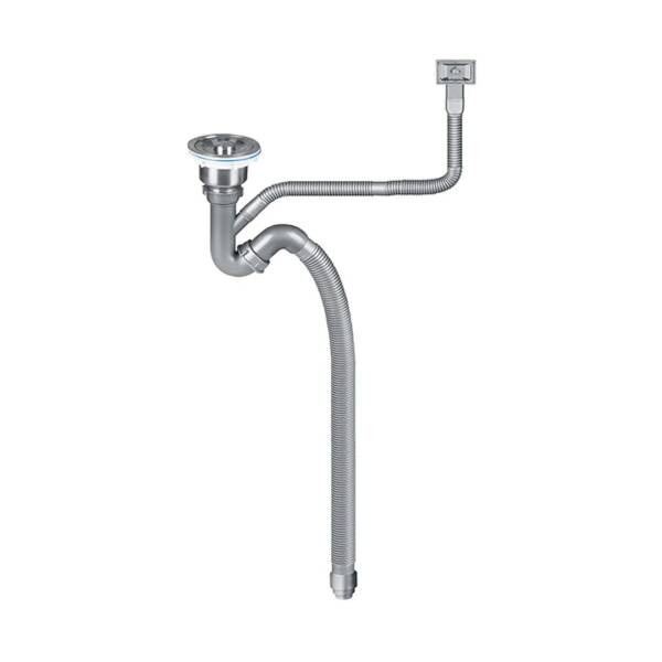 Crauf Sifon Takımı Tek Göz Inox Renk (930.1420.9033.24) - 1