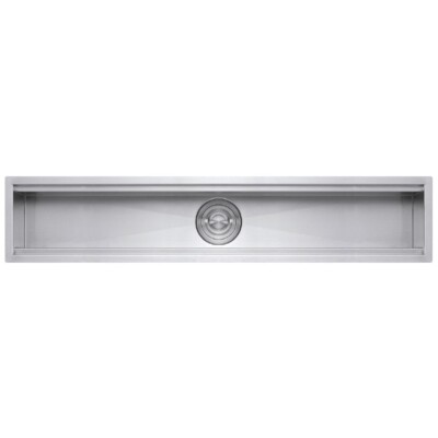 Crauf 2413 Tamamlayıcı Eviye Kanal Inox Renk (530.1420.2413.24) - 1